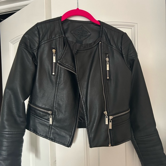 Jou Jou Jackets & Coats Youth Medium Leather Jacket Joujou Poshmark